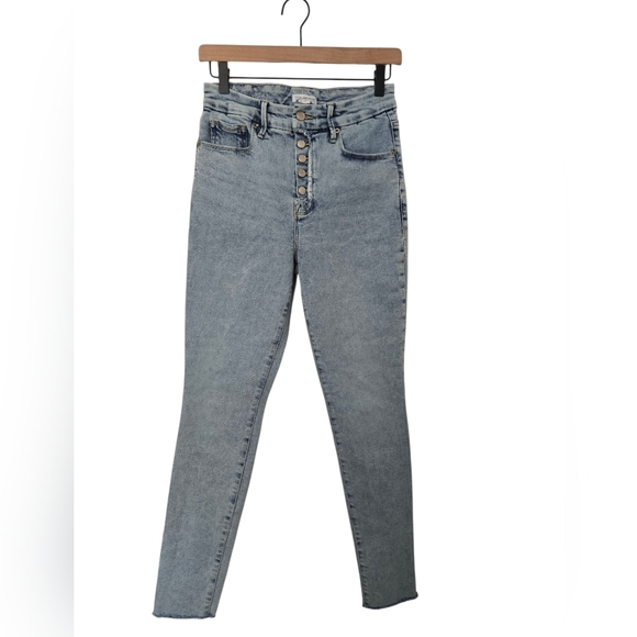 Good American High Rise Light Blue Jeans Size 8 - Picture 1 of 4